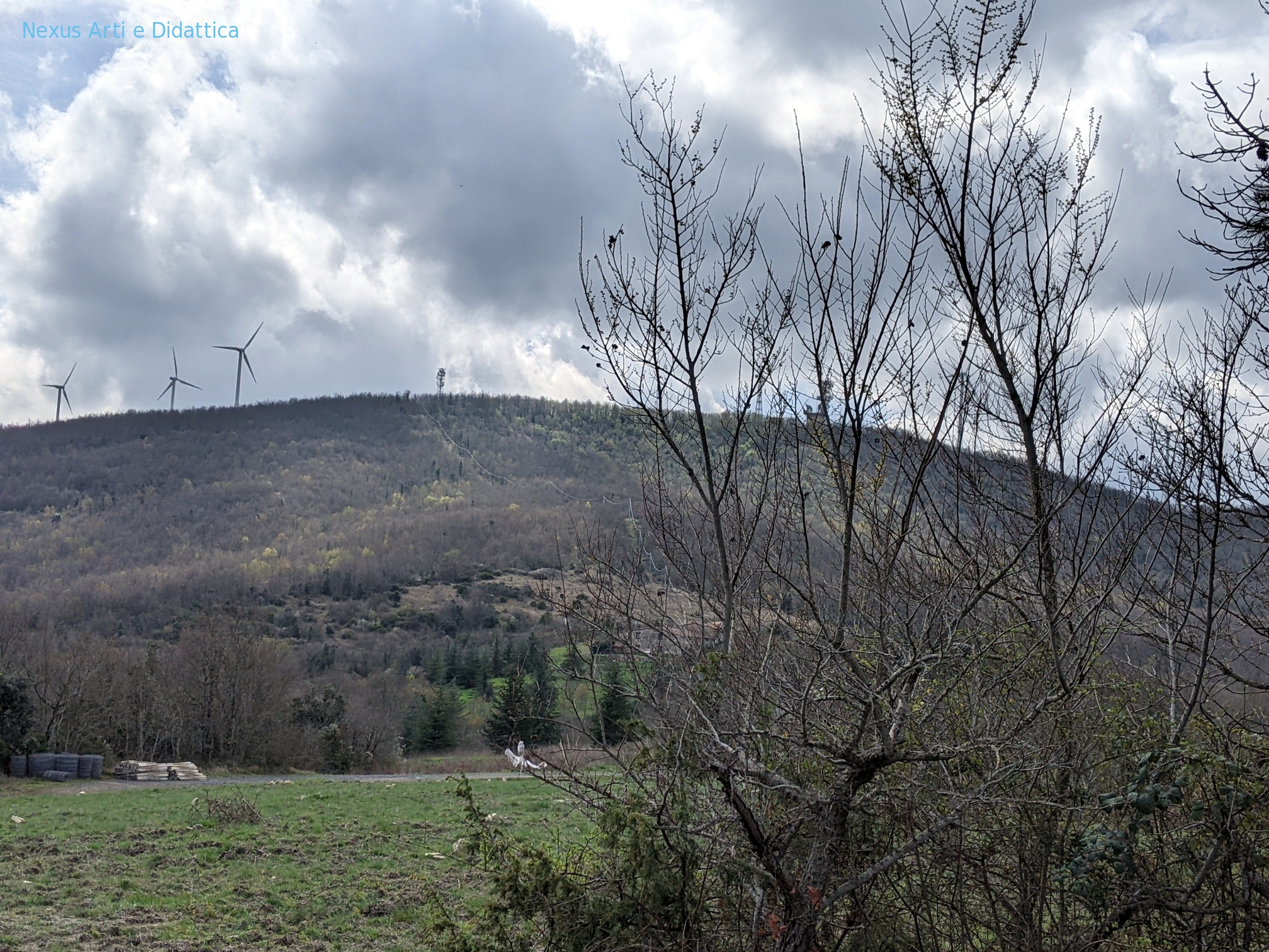 image: LuMaC VII, sentiero e monte Vitalba